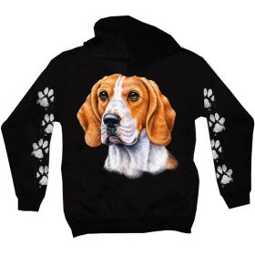 Beagle  kutyás - Férfi / Unisex Pamut Pulóver