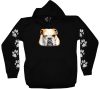 Bulldog  kutyás - Férfi / Unisex Pamut Pulóver