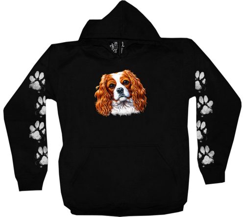 Cavalier  kutyás - Férfi / Unisex Pamut Pulóver