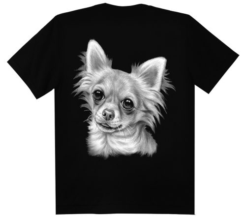 Csivava  kutyás - Férfi / Unisex Pamut Póló -4XL