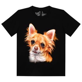 Csivava  kutyás - Férfi / Unisex Pamut Póló -S