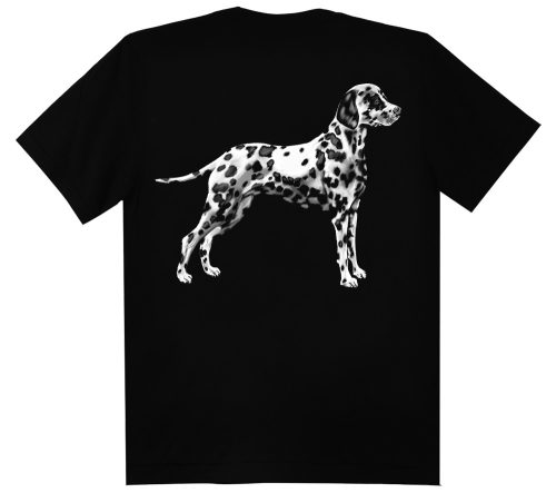 Dalmata kutyás l. - Gyerek Pamut Póló -XL