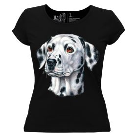 Dalmata ll. kutyás - Női Pamut Póló -XS