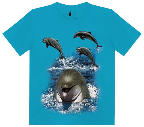 Delfinek  - Gyerek Pamut Póló -L