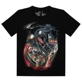 Démoni Motoros II Férfi Motoros Póló -S