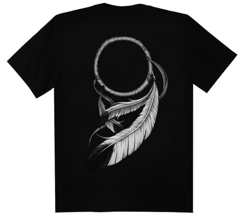 Farkas álomcsapdában  -  Férfi / Unisex Pamut Póló -M