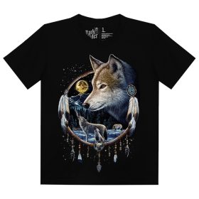 Farkas álomcsapdában  -  Férfi / Unisex Pamut Póló -S