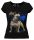 Francia bulldog  - Női Pamut Póló -M
