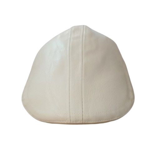 Bőr Golf / Gatsby Sapka Fehér