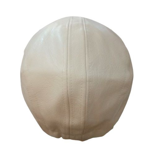 Bőr Golf / Gatsby Sapka Fehér