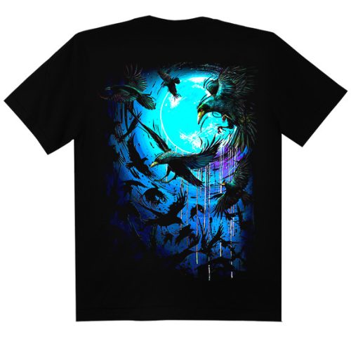 Holló  -  Férfi / Unisex Fantasy Póló -L