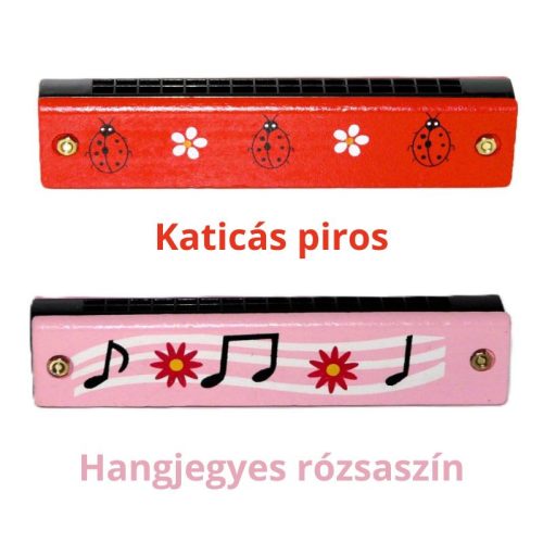 Szájharmónika Játék Fa Hangszer 
