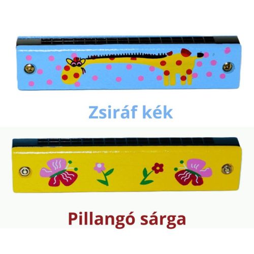 Szájharmónika Játék Fa Hangszer 