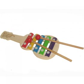 Játék Fa Hangszer  Xilofon Gitáros