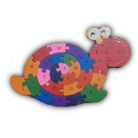 Játék Fa Kirakó Csiga