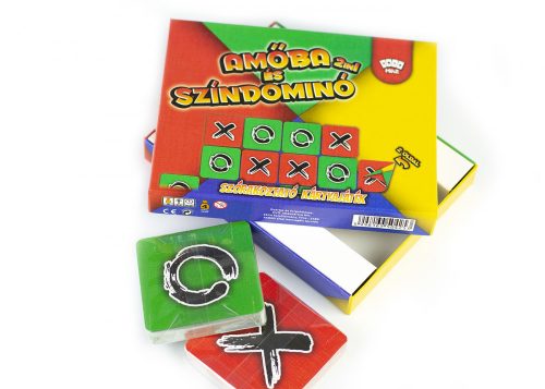 Játék Kártya Amőba és Színdominó
