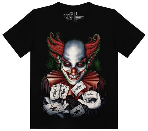 Joker kártyával  -  Férfi / Unisex Pamut Póló -4XL