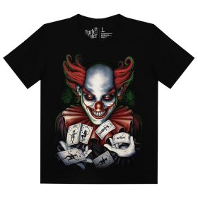 Joker kártyával  -  Férfi / Unisex Pamut Póló -S