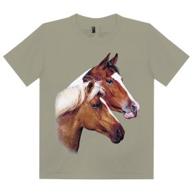 Lovas - Férfi / Unisex Pamut Póló -S