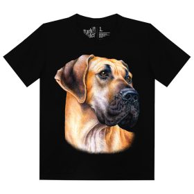 Mastiff  kutyás - Férfi / Unisex Pamut Póló -S