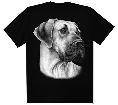 Mastiff kutyás - Gyerek Pamut Póló -XL