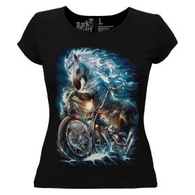 Motoros Paripa - Lovas Női Pamut Póló -XS