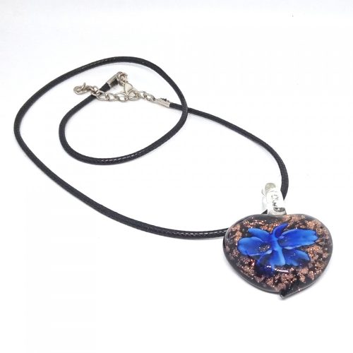 Nyaklánc Üvegmedállal