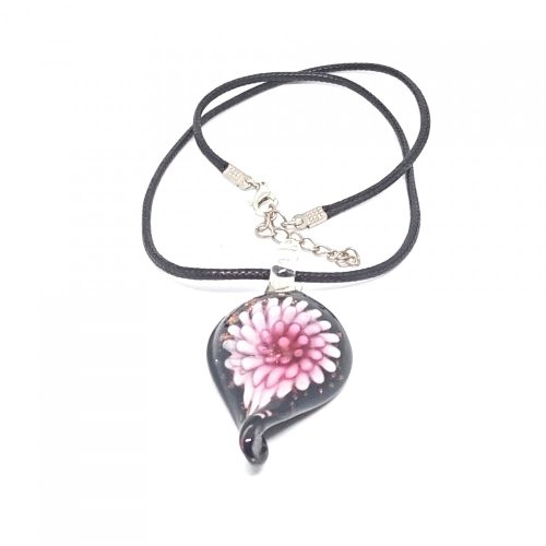 Nyaklánc Üvegmedállal