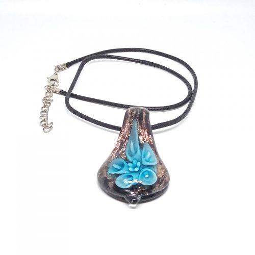 Nyaklánc Üvegmedállal