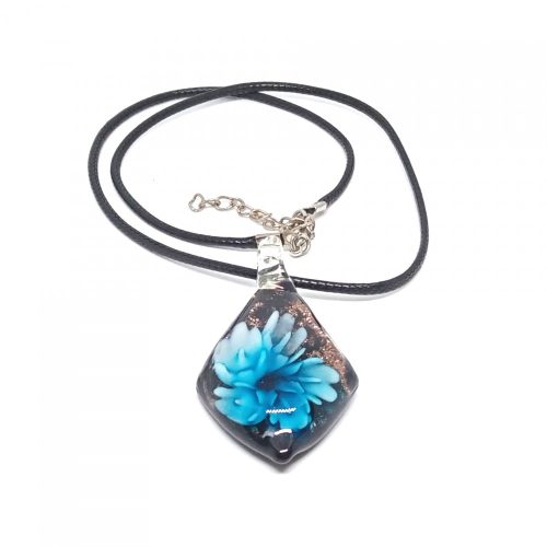 Nyaklánc Üvegmedállal