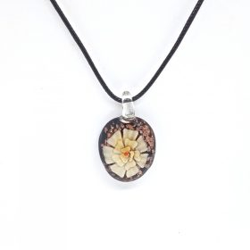 Nyaklánc Üvegmedállal