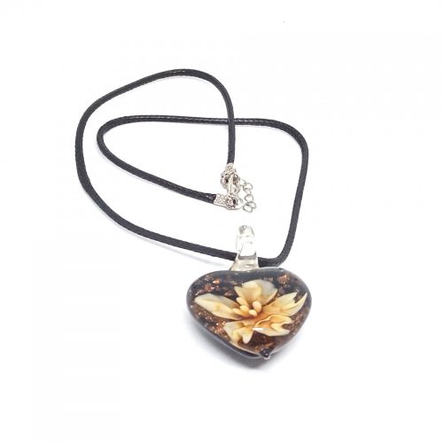 Nyaklánc Üvegmedállal