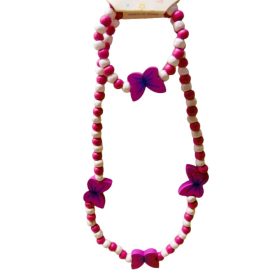 Pillangós Nyaklánc és Karkötő - Gyerek szett