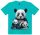 Panda macis  -  Férfi / Unisex Pamut Póló -S