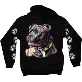Pitbull  kutyás - Férfi / Unisex Pamut Pulóver