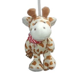 Plüss Zsiráf Kulcstartó - Táskadísz