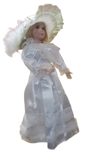 Retró Porcelán Baba Szőke II.