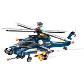 Szélvihar Rendőrségi Helikopter 8in1 - QMAN® 1801