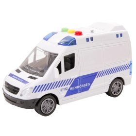 Rendőrautó Hanggal és Fénnyel