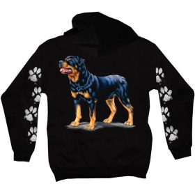 Rottweiler l. kutyás - Férfi / Unisex Pamut Pulóver