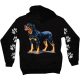 Rottweiler l. kutyás - Férfi / Unisex Pamut Pulóver