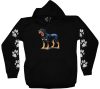 Rottweiler l. kutyás - Férfi / Unisex Pamut Pulóver