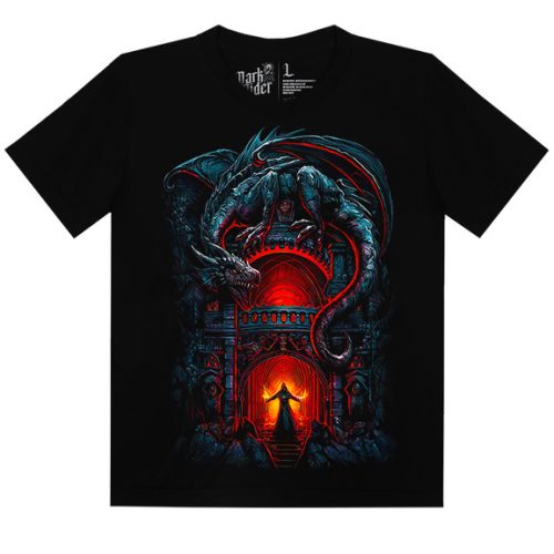 Sárkány  -  Férfi / Unisex Fantasy Póló -2XL