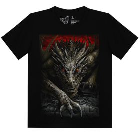 Sárkány Vl. -  Férfi / Unisex Fantasy Póló -S