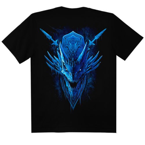 Sárkány kék  - Gyerek Fantasy Póló -L