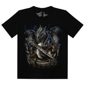 Sárkány l.  -  Férfi / Unisex Pamut Póló -S