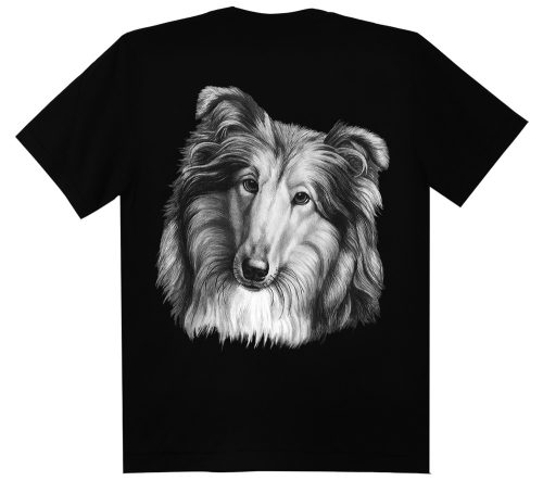 Skót juhász kutyás - Férfi / Unisex Pamut Póló -2XL