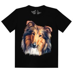 Skót juhász kutyás - Férfi / Unisex Pamut Póló -S