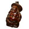 Buddha Szerencsehozó szobor 3cm/barna