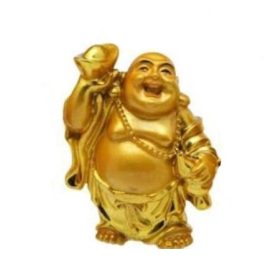 Buddha Arany színű Szerencsehozó szobor 7/5